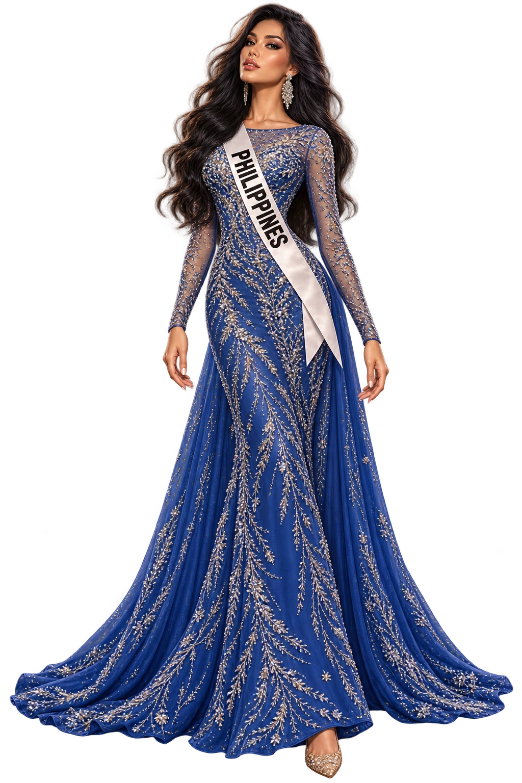 Approved contestant illustration from Road to the Crown